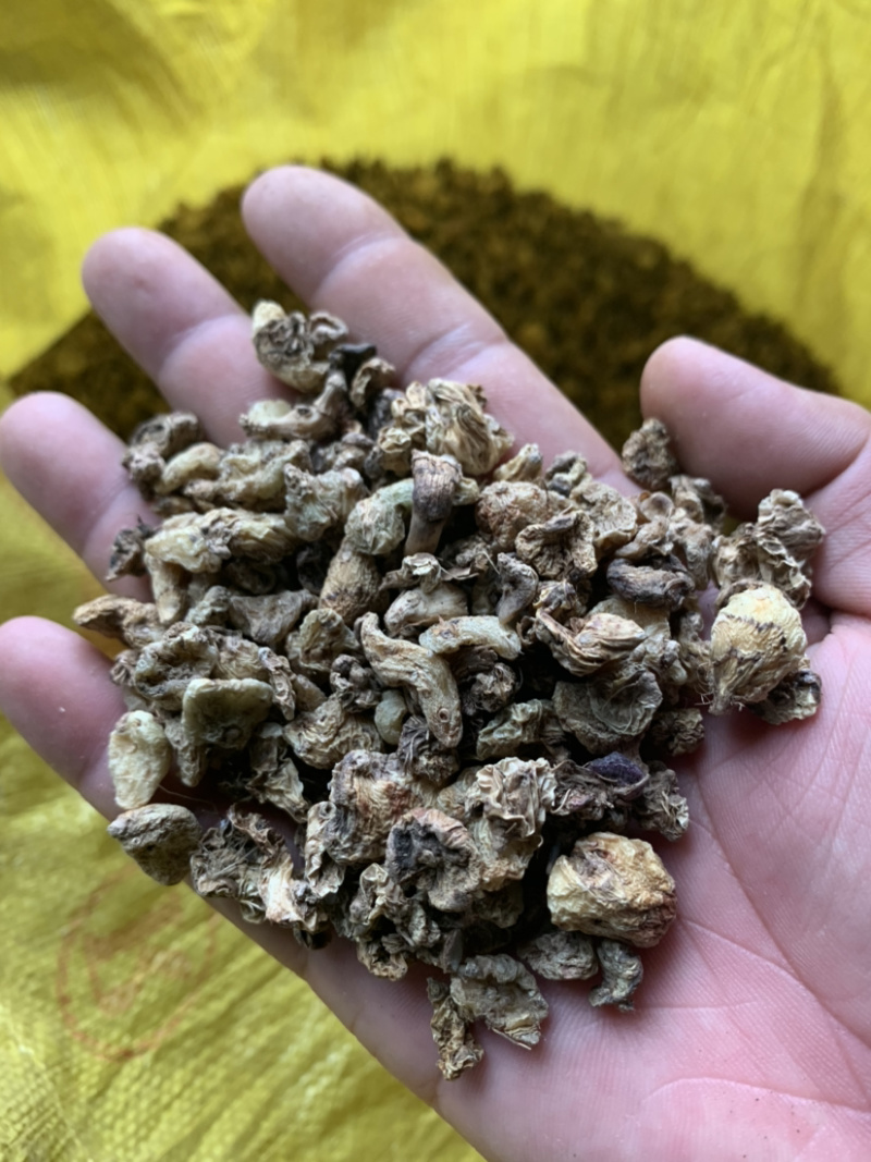 云南野生白芨蝴蝶白芨扁白芨云南特产20斤包邮