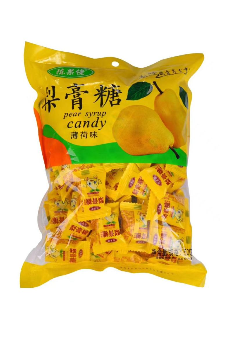 厂家供应小包装散装梨膏糖，跑江湖地摊热卖10元模式薄荷味