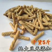 豆卷棒豆制品干豆素豆皮蛋白卷条