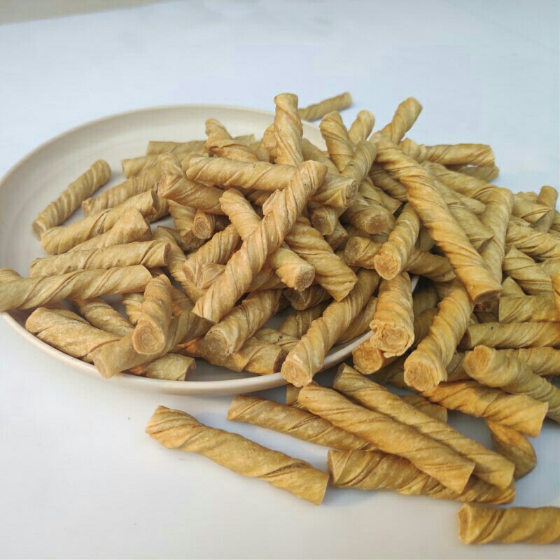 豆卷棒豆制品干豆素豆皮蛋白卷条