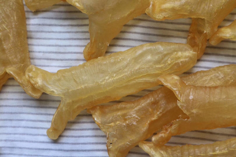 A货25头黄花胶足干南非鱼胶花胶批发代发送礼礼盒