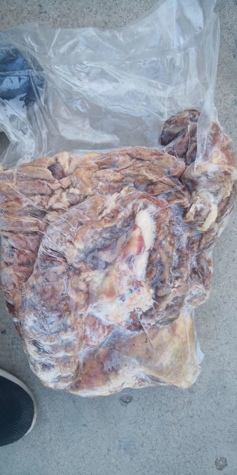 蒙古熟羊肉，八分熟，自己生产制作清水卤煮八分熟纯山羊肉