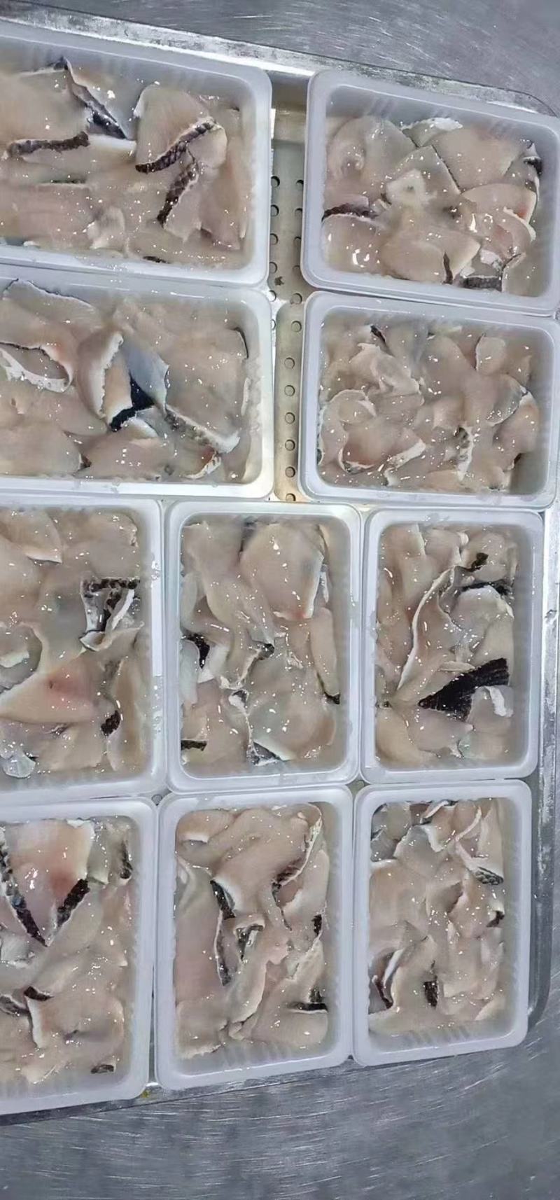 免浆黑鱼片免浆鱼片酸菜鱼半成品无刺水煮鱼片
