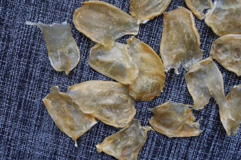 泰国大号鸡蛋胶花胶鱼胶水产干货批发代发送礼礼盒