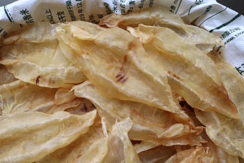 6头苏里南北海母开片鱼胶花胶水产干货批发代发送礼礼盒
