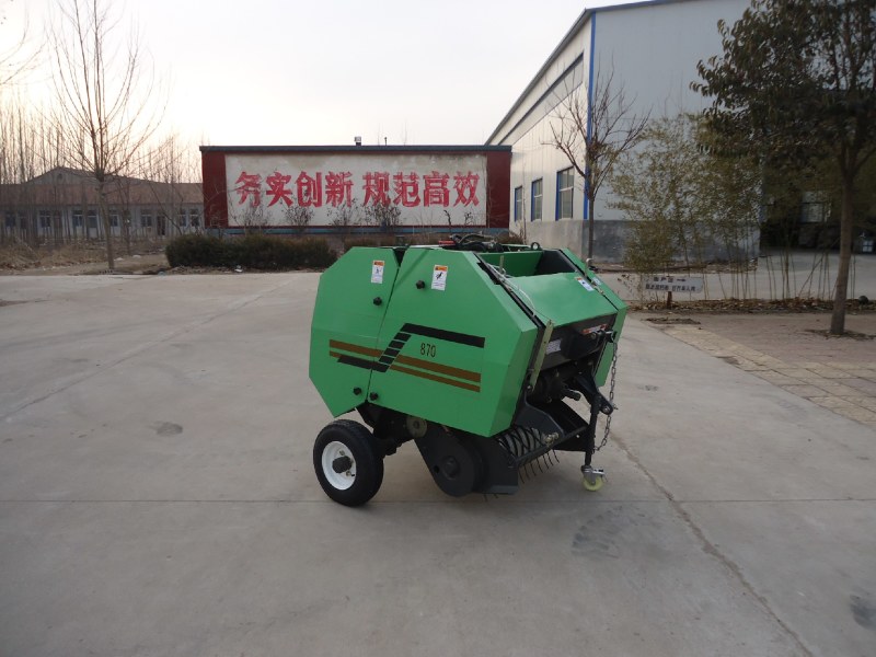 农用打捆机四轮拖拉机带的后置小麦秸秆牧草打捆捆草机