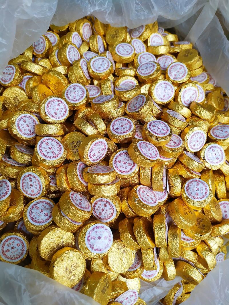 茶鼎房糯米香普洱茶熟茶1斤糯米普洱茶鼎房糯香普洱茶饼