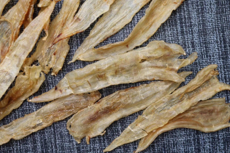 40头阴阳条鱼胶花胶水产干货批发代发送礼礼盒