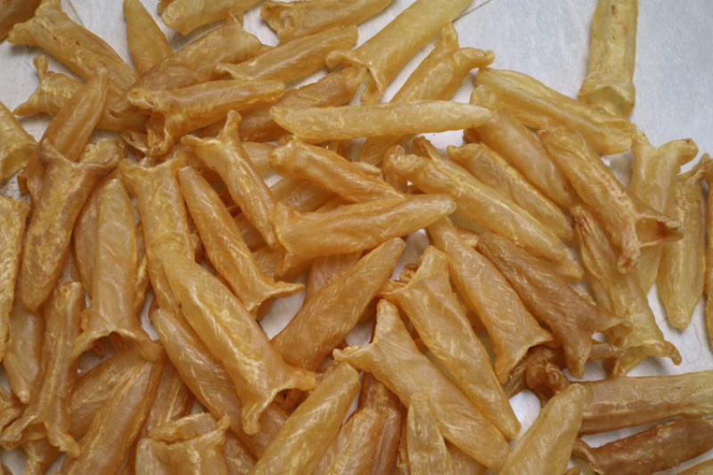 A货7-8头黄花胶鱼胶花胶水产干货批发代发送礼礼盒