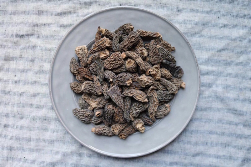 野生羊肚菌食用菌3-4cm批发代发送礼礼盒
