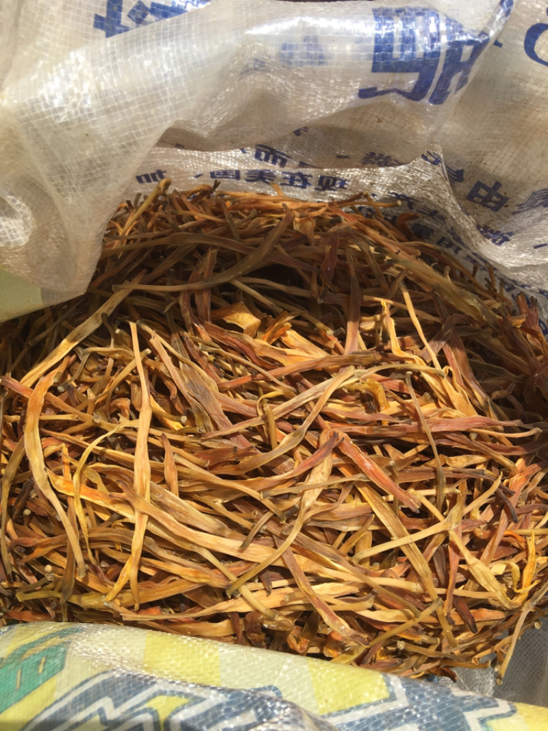 陕西地产黄花菜熟菜统货