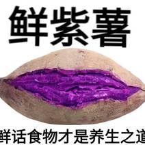 紫薯新鲜现挖现发紫薯软糯香甜紫薯花青素含量高紫薯包邮