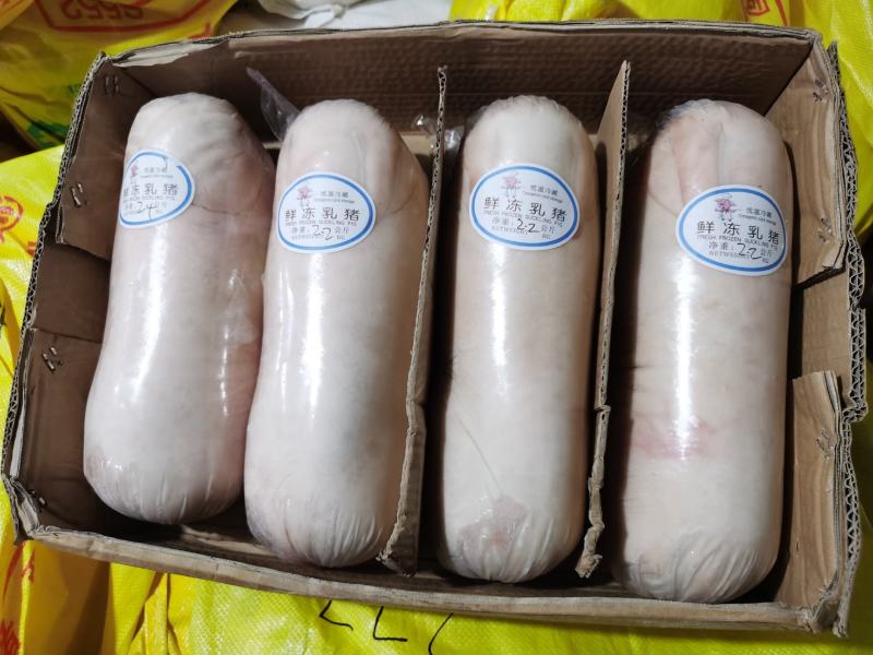 冻乳猪，冻乳猪，可视频，脆皮乳猪，小耳朵乳猪