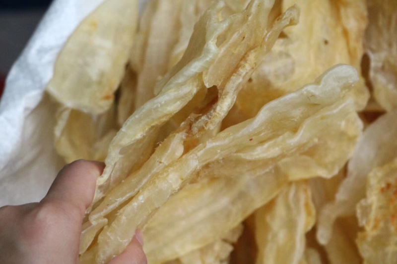 阴阳头大块厚肉白净鱼胶花胶水产干货批发代发