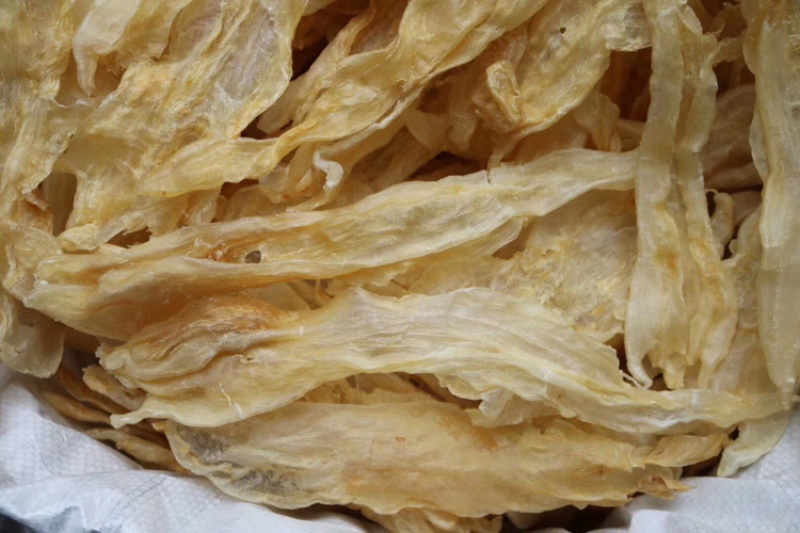 阴阳头大块厚肉白净鱼胶花胶水产干货批发代发