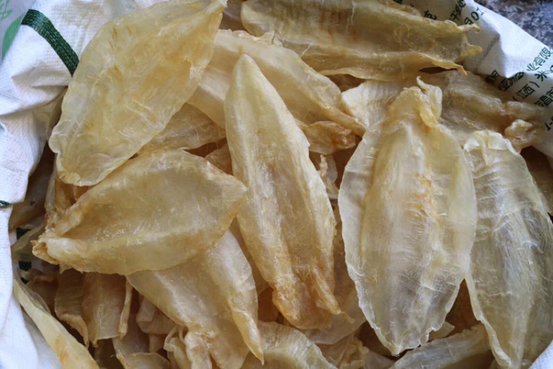 B8头苏里南北海母开片鱼胶花胶水产干货批发代发