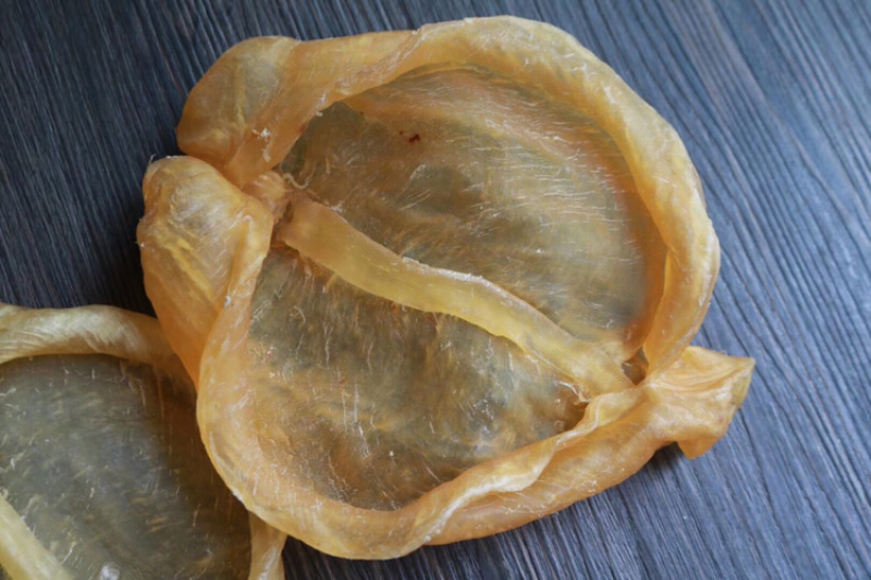 4头开边黄花胶开片鱼胶花胶水产干货批发代发送礼礼盒