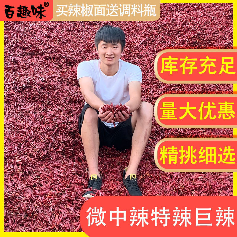 干辣椒朝天椒微辣辣椒厂家直发切断打粉量大优惠