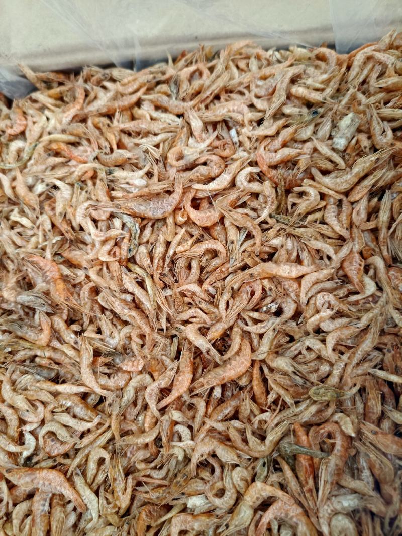 虾干淡水虾干晒虾颜色好干度靓