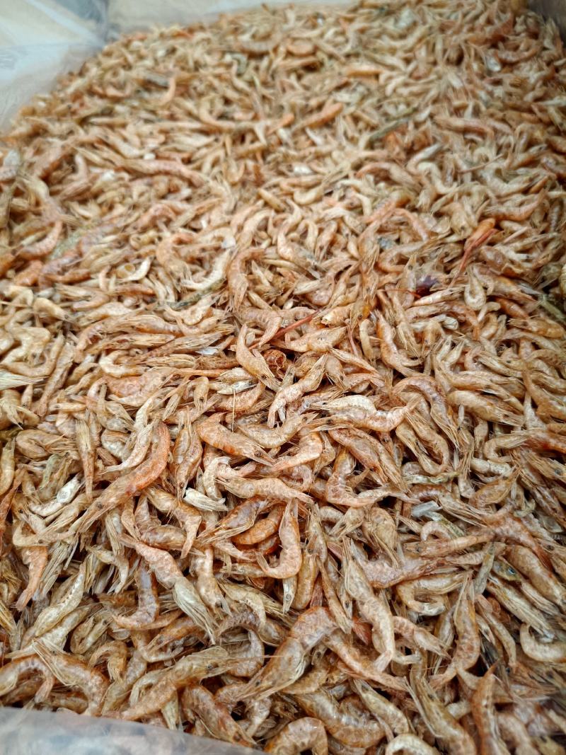 虾干淡水虾干晒虾颜色好干度靓