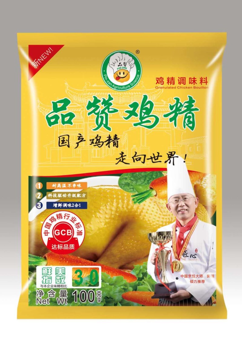 品赞鸡精国标鸡精鲜度高葱香浓郁鸡精大厨推荐鸡精