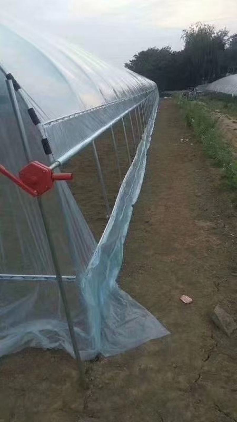 大棚专用韩式卷膜器，顶用拉链卷膜器