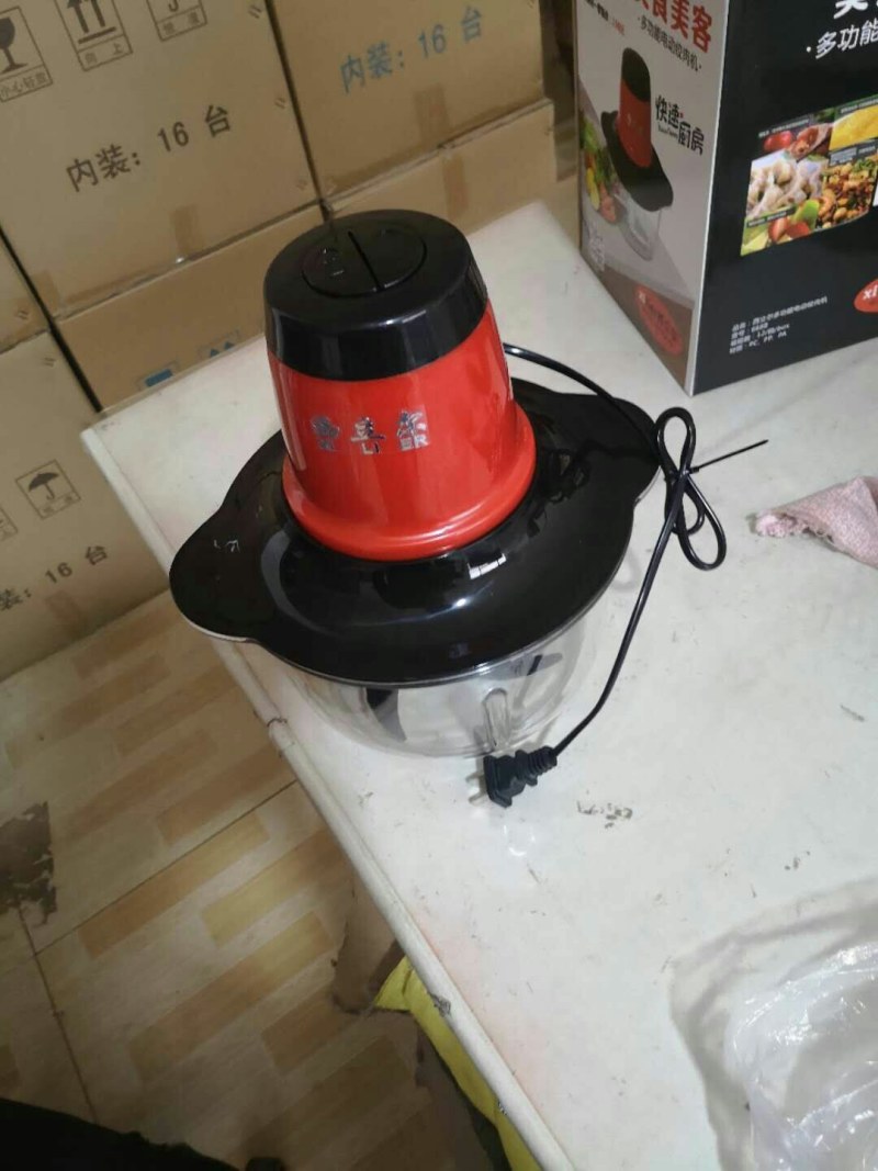 多功能料理机绞肉机防摔杯体纯铜电机假一赔十