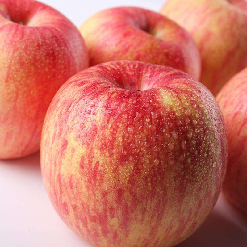【红富士】苹果产地纸袋膜袋颜色好口感脆甜价格合理
