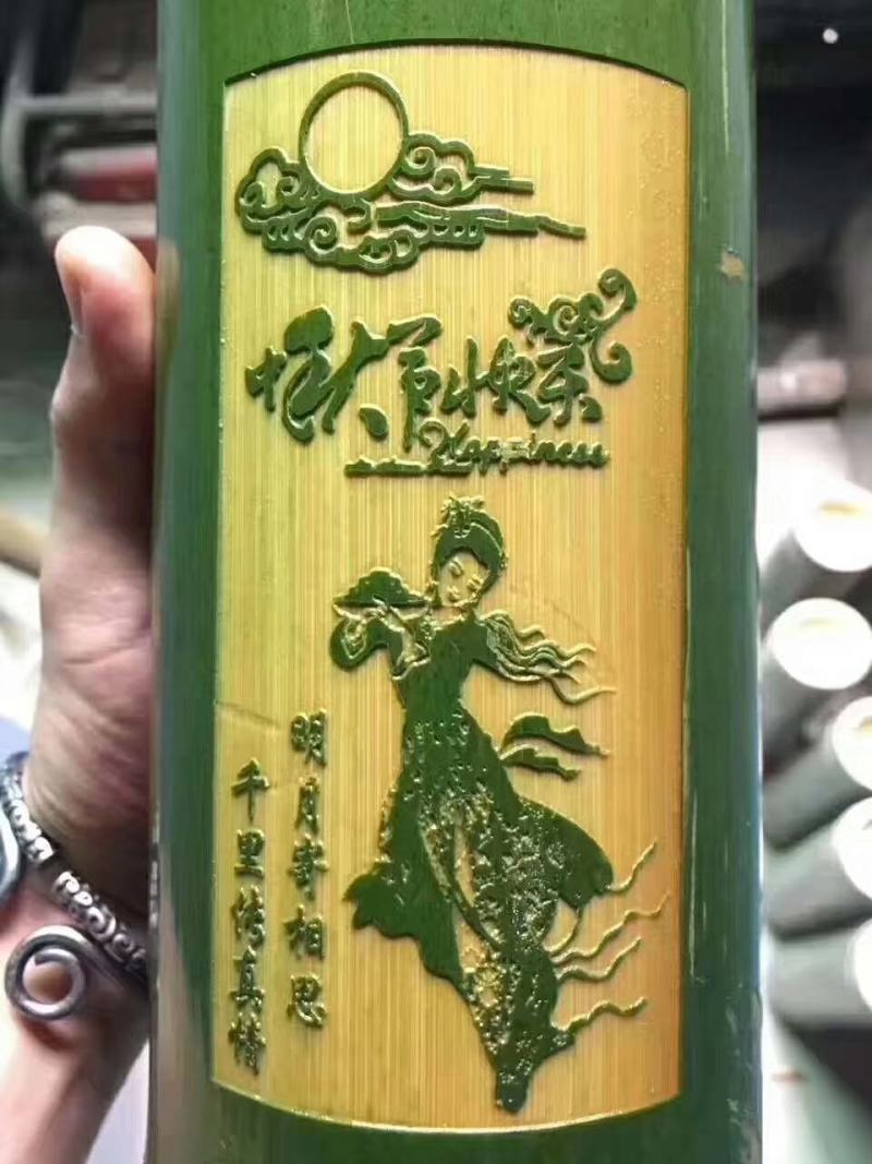 竹筒酒52度鲜竹酒酒厂直销竹筒酒白酒一件代发