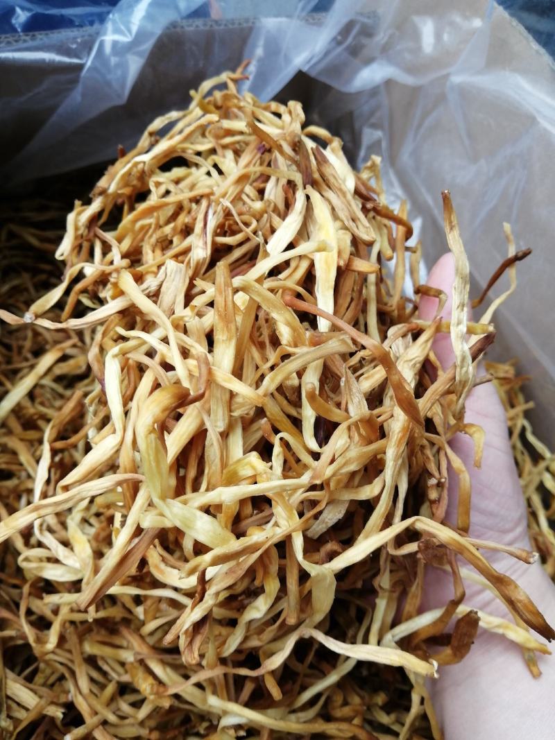 优质黄花菜全干菜精品无硫直条菜一件代发