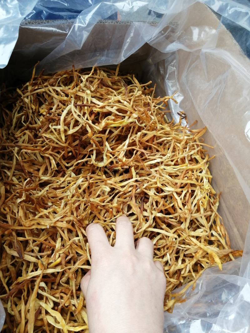 优质黄花菜全干菜精品无硫直条菜一件代发