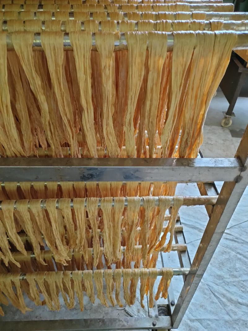 农村山泉水纯手工纯黄豆腐竹，无添加，广东省内包邮