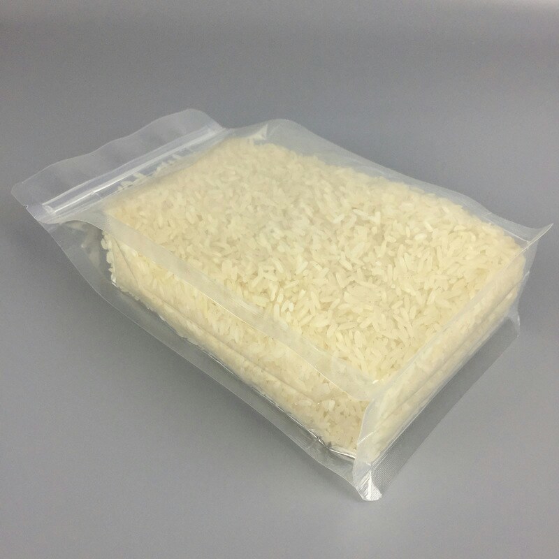 八边封透明手提袋自封袋通用食品拉链礼品袋