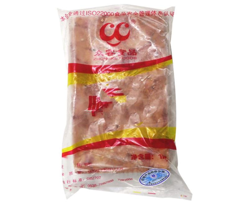 众客鸭肝1kg*12包12kg/件