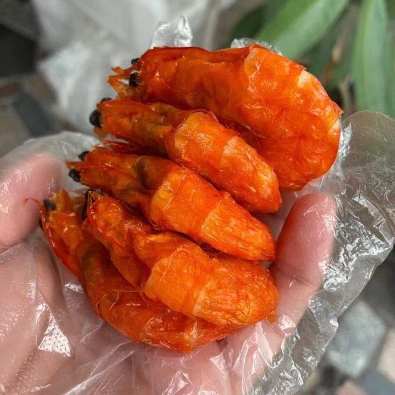 软壳烤虾，都是肉，吃起来特别有嚼劲，现货批发！