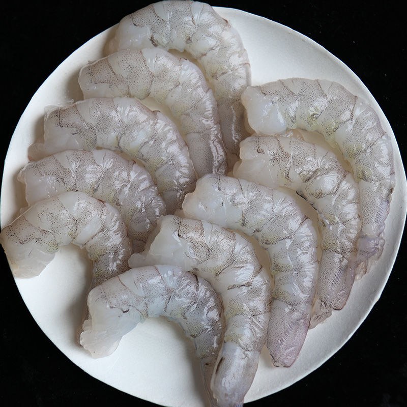 新鲜虾仁冷冻大号现剥开背国产虾仁青虾仁海鲜