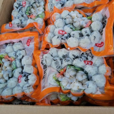 自己加工纯鱼肉，黄花鱼丸，马鲛鱼丸