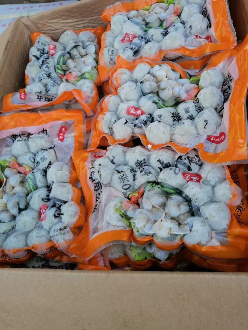 自己加工纯鱼肉，黄花鱼丸，马鲛鱼丸