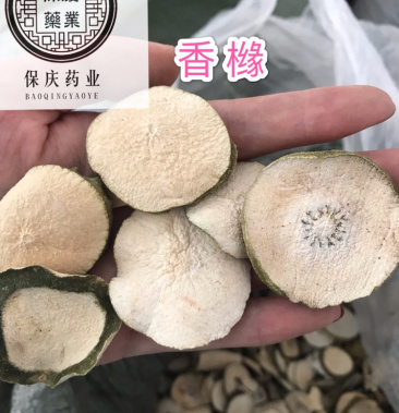 香橼 香橼果 香橼片 保庆药业批发香橼片 实物拍摄
