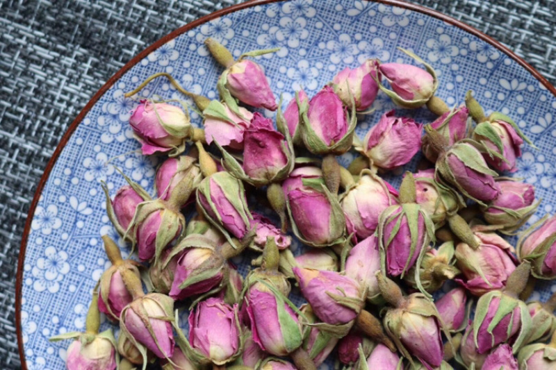 粉玫瑰花茶颗粒饱满品相漂亮批发代发送礼礼盒装