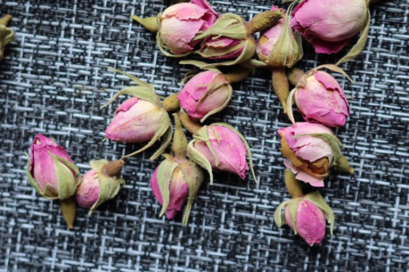 粉玫瑰花茶颗粒饱满品相漂亮批发代发送礼礼盒装