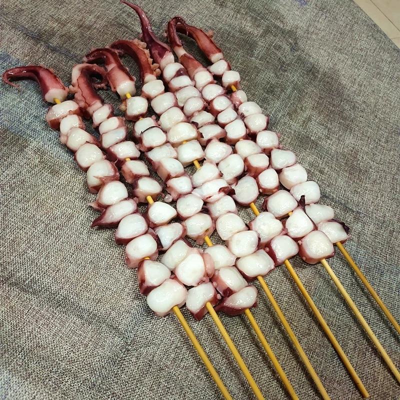 章鱼足串霸王龙珠串烧烤食材150克*100串苏浙沪皖包邮