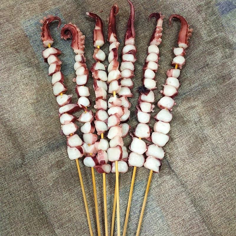 章鱼足串霸王龙珠串烧烤食材150克*100串苏浙沪皖包邮
