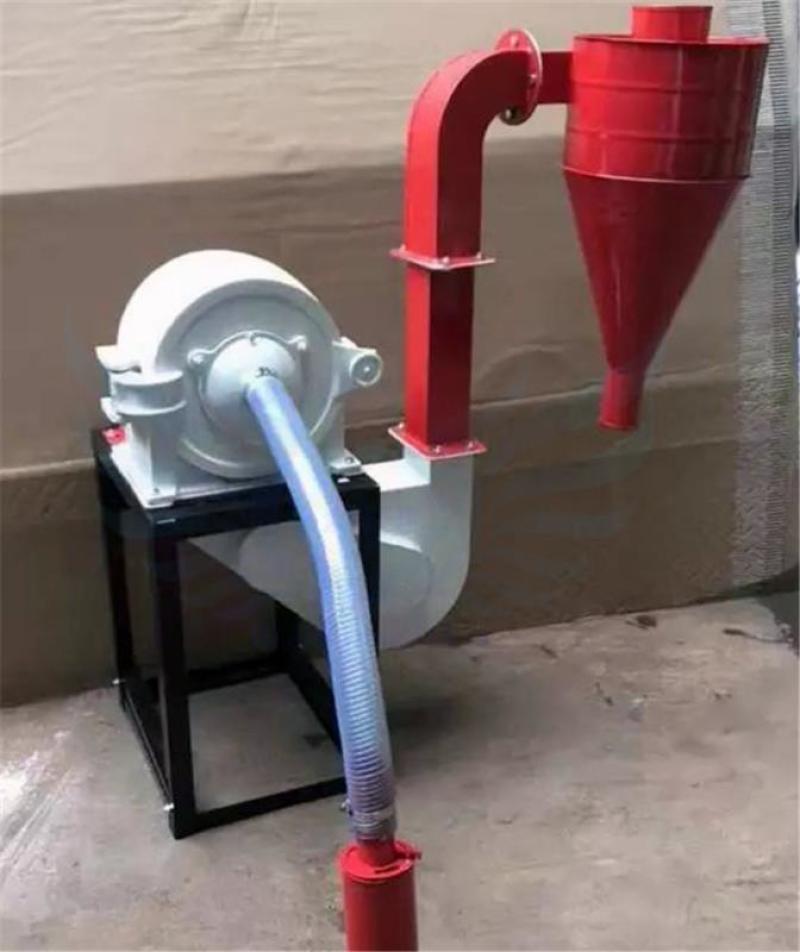 自吸式除尘杂粮玉米粉碎磨面机新款齿爪式粮食小型家用粉碎机