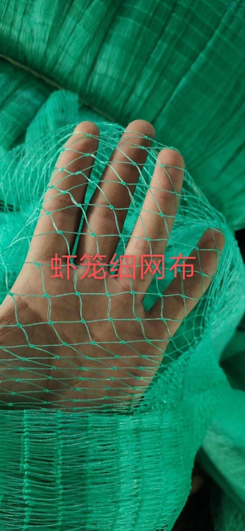 虾笼渔网自动折叠南美白对虾斑节虾河虾捕大留小加厚弯翅有结