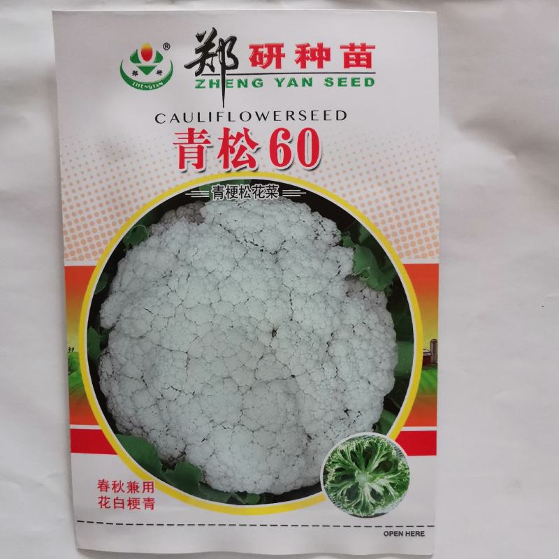 【精】郑研松宝50菜花种子，花球大，散花，品质好，早熟
