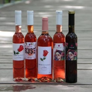 玫瑰鲜花酒美容养颜红酒