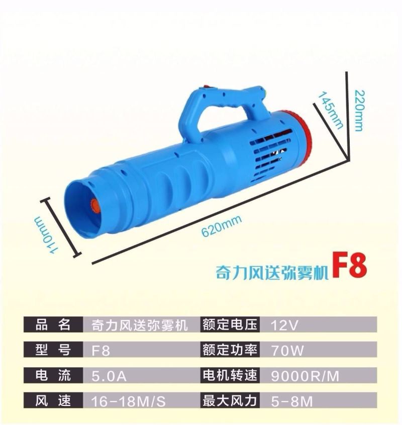 电动喷雾器送风筒风送头农用喷雾器送风机弥雾机吹风喷头园林