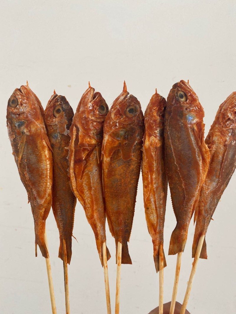 厂家直销，网红小黄鱼串，烧烤专用，肉质嫩味道好