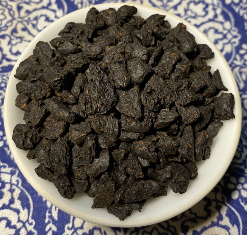 茶化石碎银子老茶头升级版普洱茶熟茶糯香味，入口顺滑